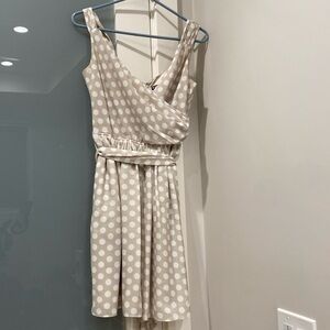 Express short polka dot dress